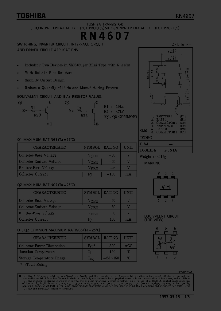 RN4607_279555.PDF Datasheet