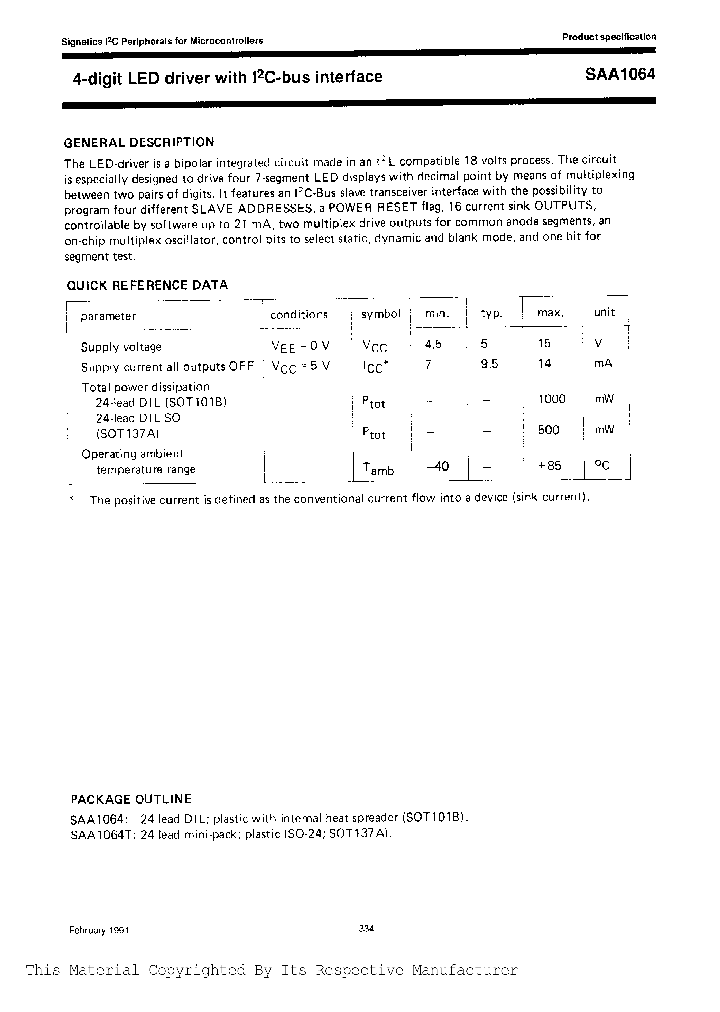 SAA1064TD-T_278086.PDF Datasheet
