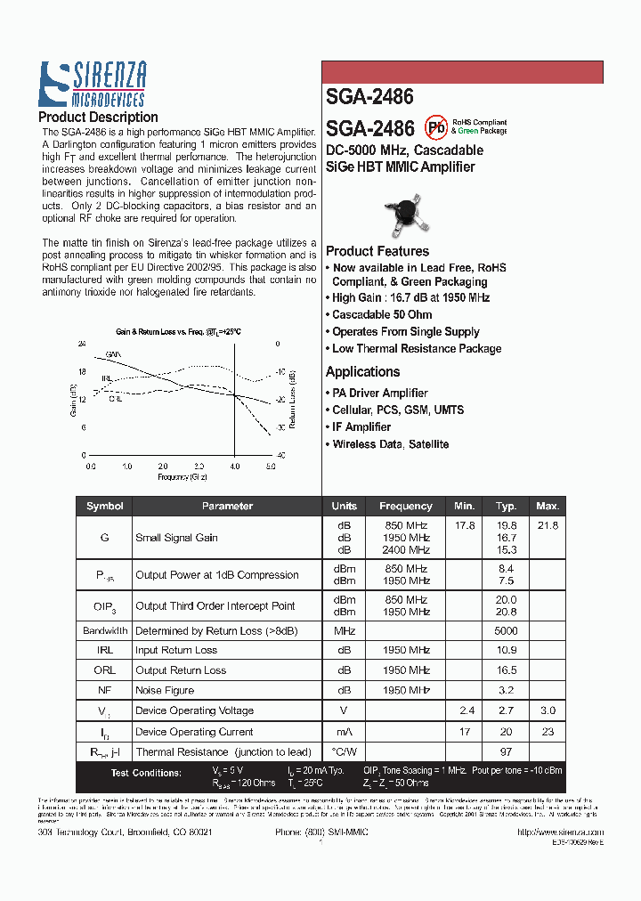 SGA-2486_297586.PDF Datasheet