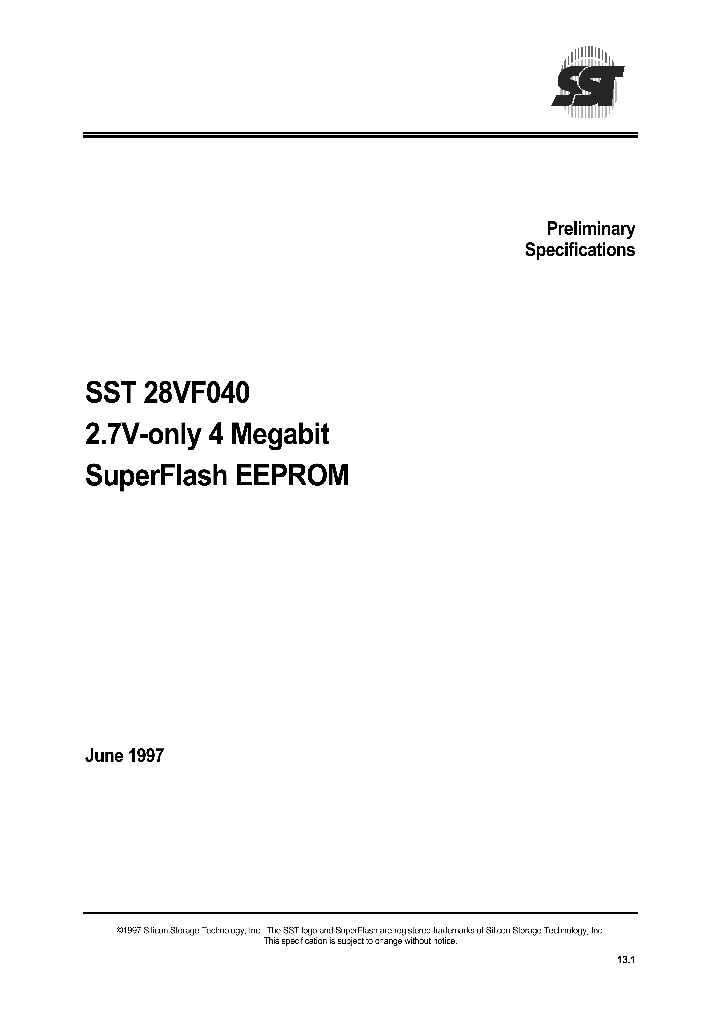 SST28VF040A_206760.PDF Datasheet