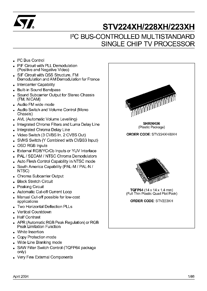 STV223X_189158.PDF Datasheet