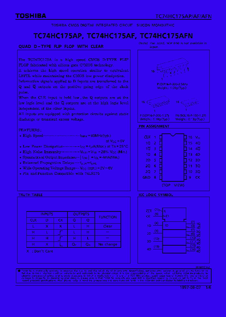 TC74HC175AFN_296903.PDF Datasheet