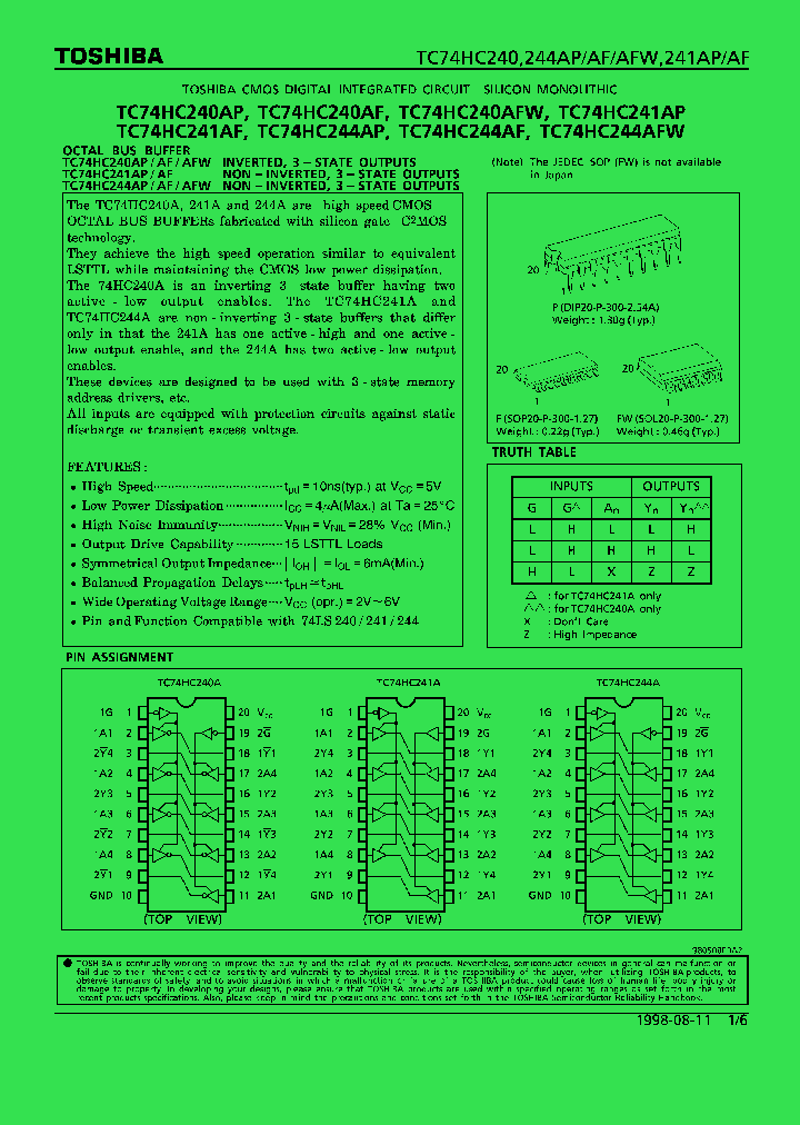 TC74HC244AP_185586.PDF Datasheet