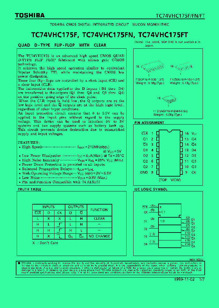 TC74VHC175FT_296900.PDF Datasheet