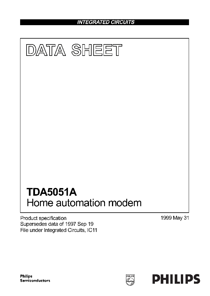TDA5051A_258979.PDF Datasheet