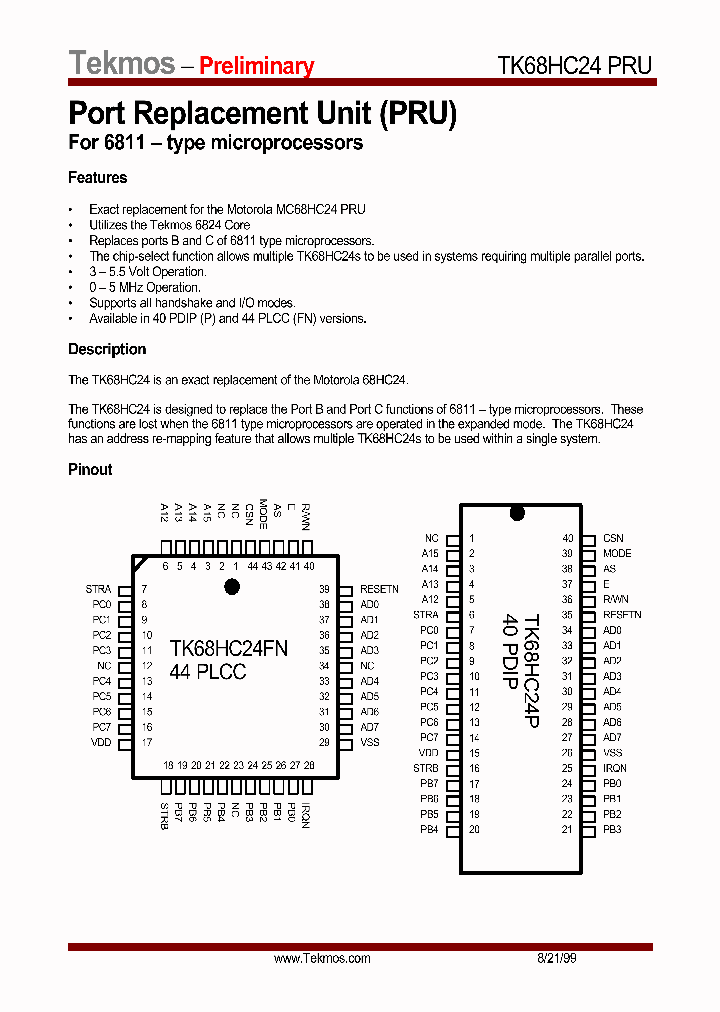 TK68HC24FN_261164.PDF Datasheet