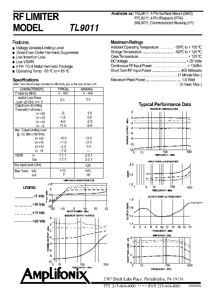 TL9011_282771.PDF Datasheet