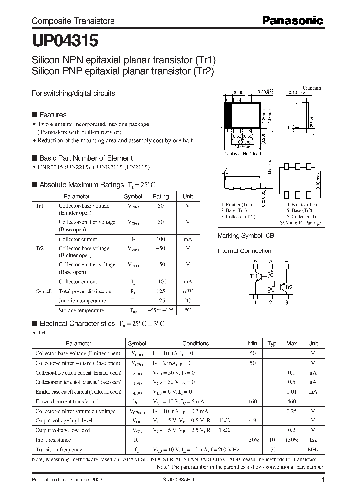 UP04315_294583.PDF Datasheet