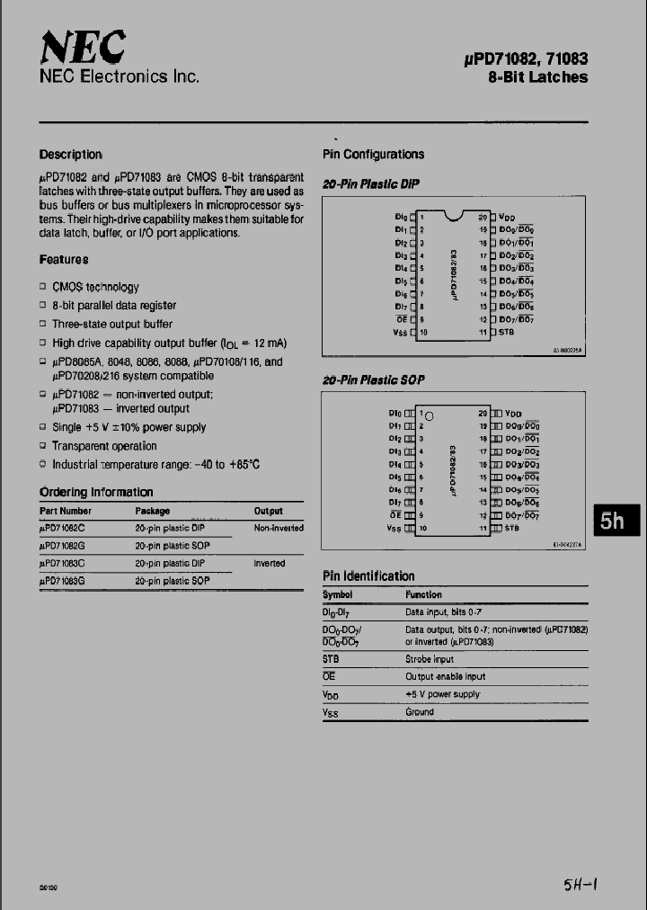 UPD71082_269426.PDF Datasheet