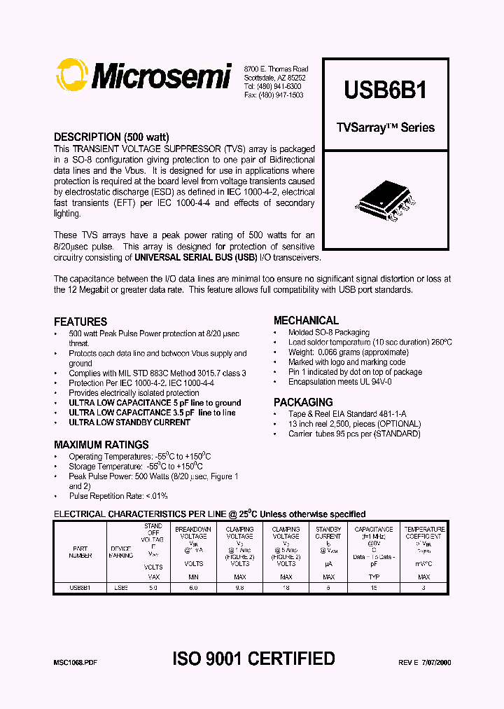 USB6B1_224270.PDF Datasheet