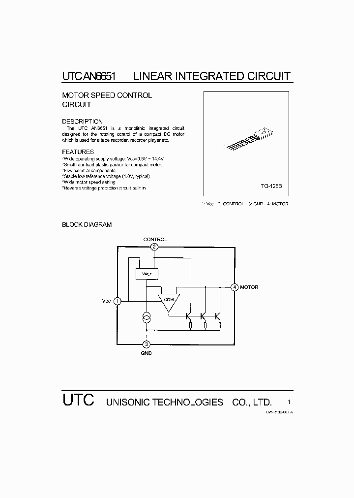 UTCAN6651_266184.PDF Datasheet