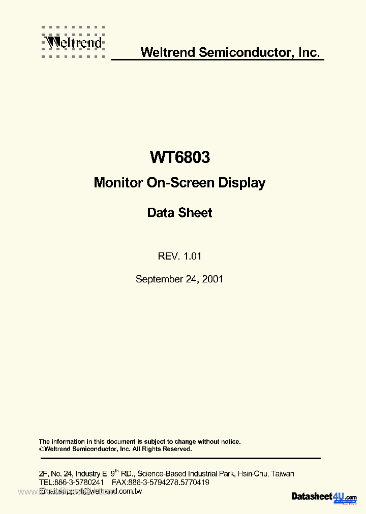 WT6803_304841.PDF Datasheet