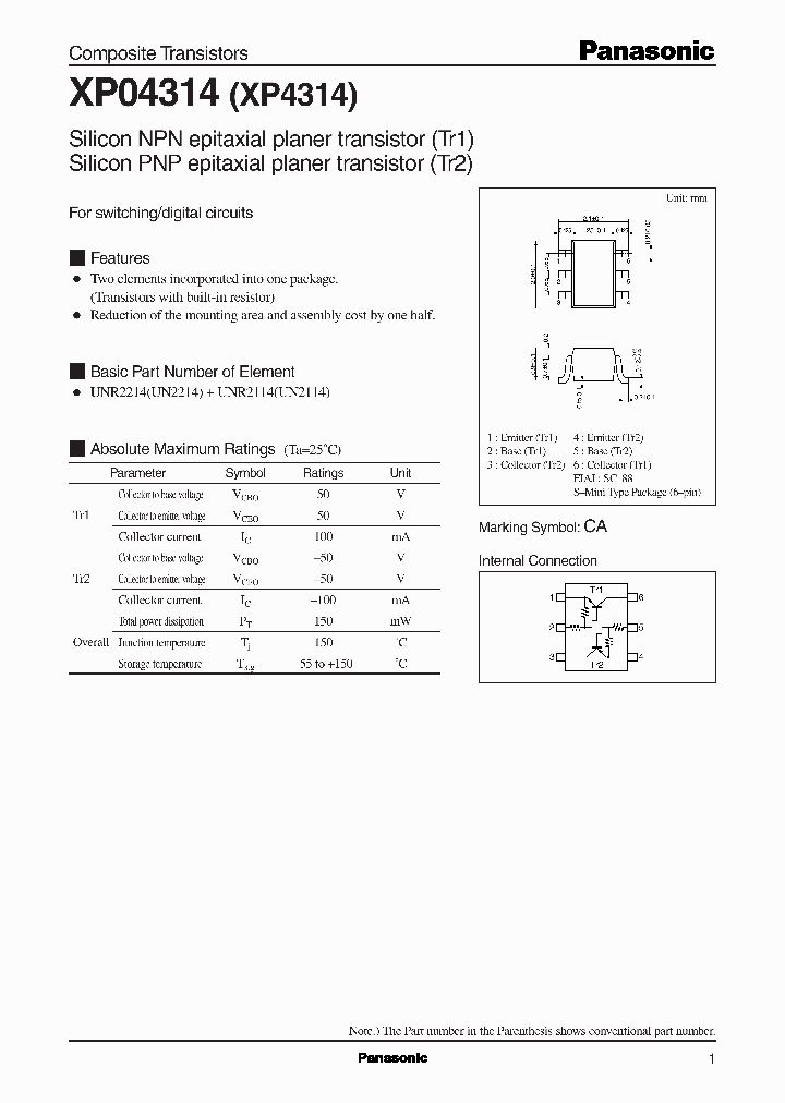 XP04314_284294.PDF Datasheet