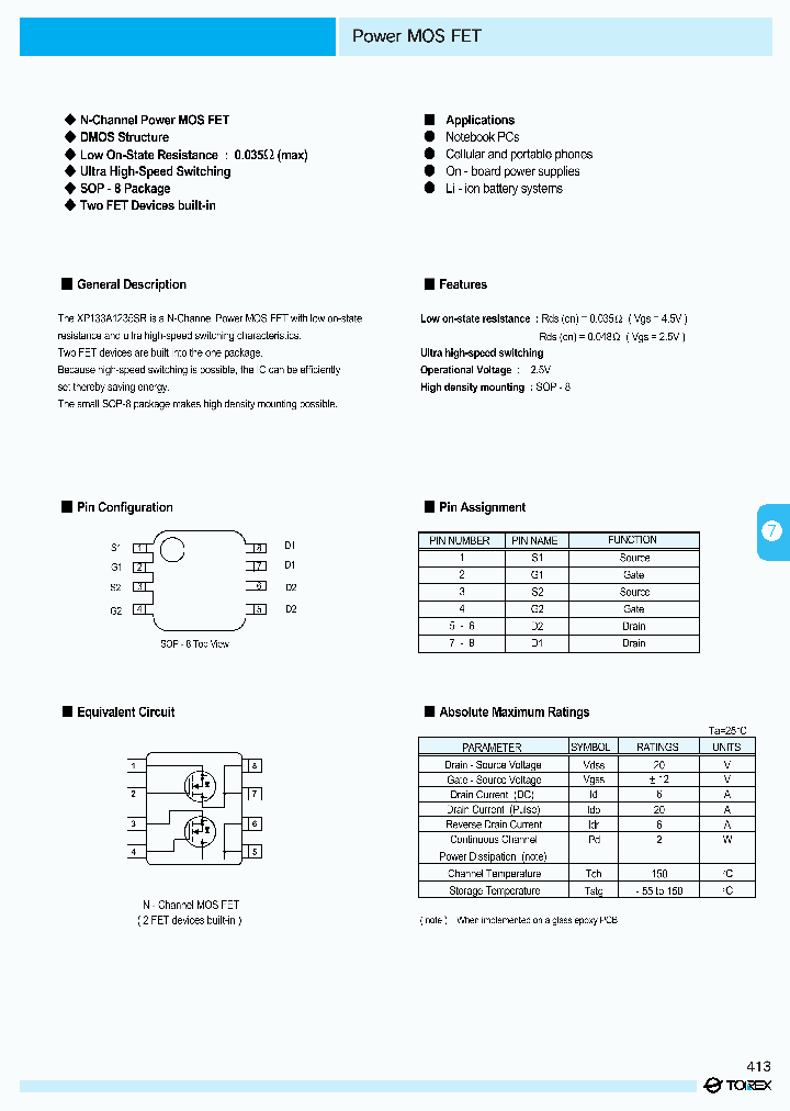 XP133A1235SR_290187.PDF Datasheet