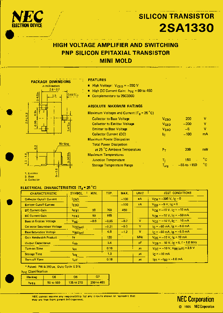 2SA1330_222423.PDF Datasheet