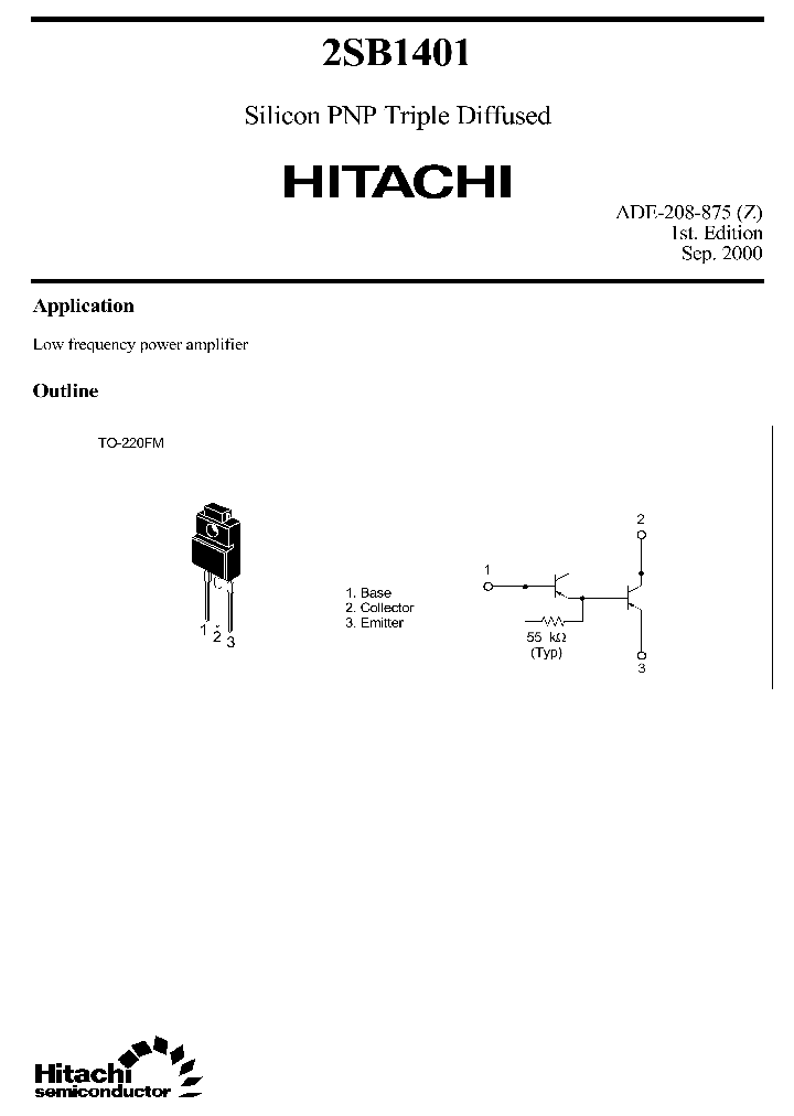 2SB1401_231172.PDF Datasheet