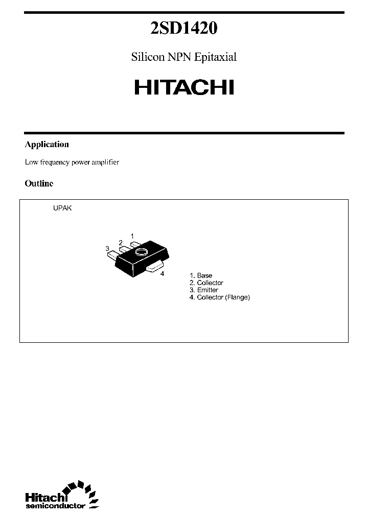 2SD1420_230293.PDF Datasheet