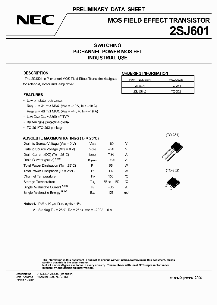 2SJ601_218429.PDF Datasheet