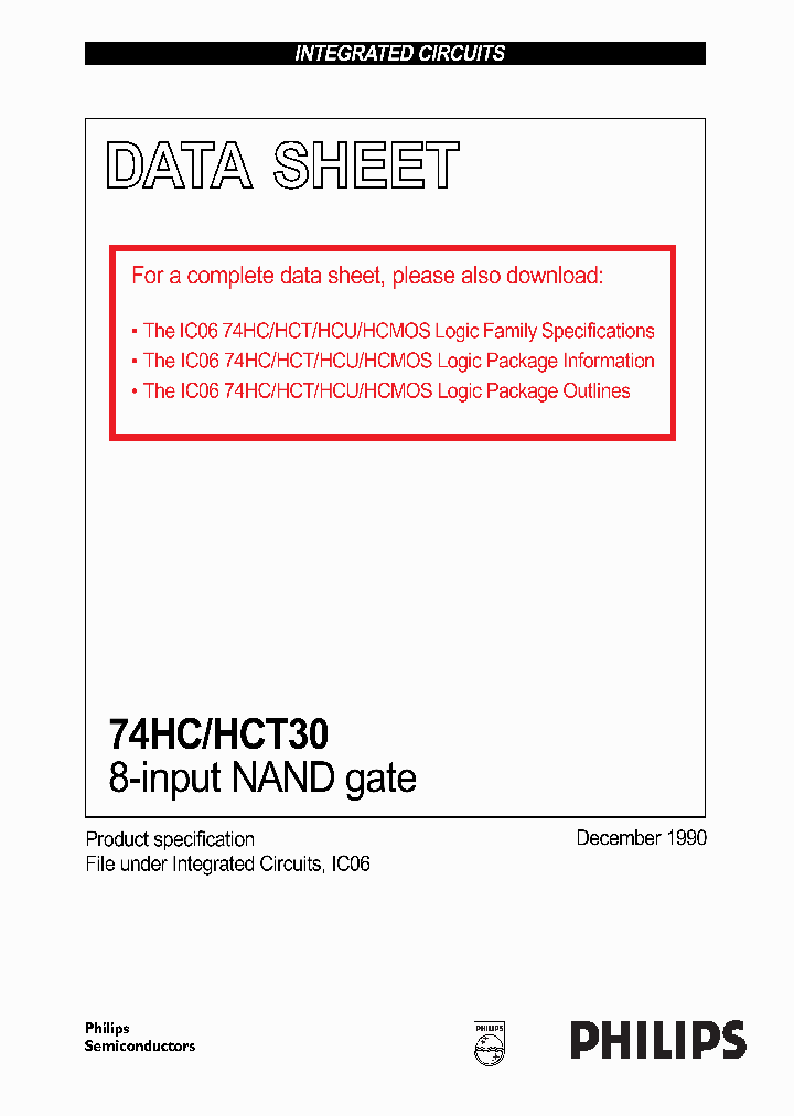 74HCT30D_228161.PDF Datasheet