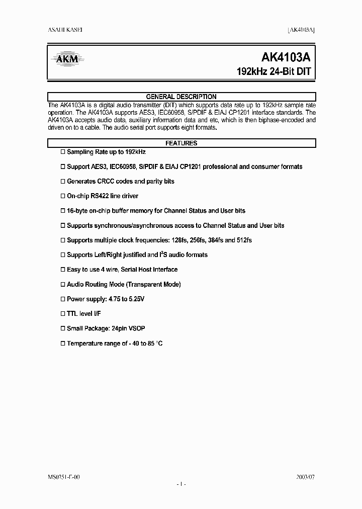 AK4103A_241473.PDF Datasheet