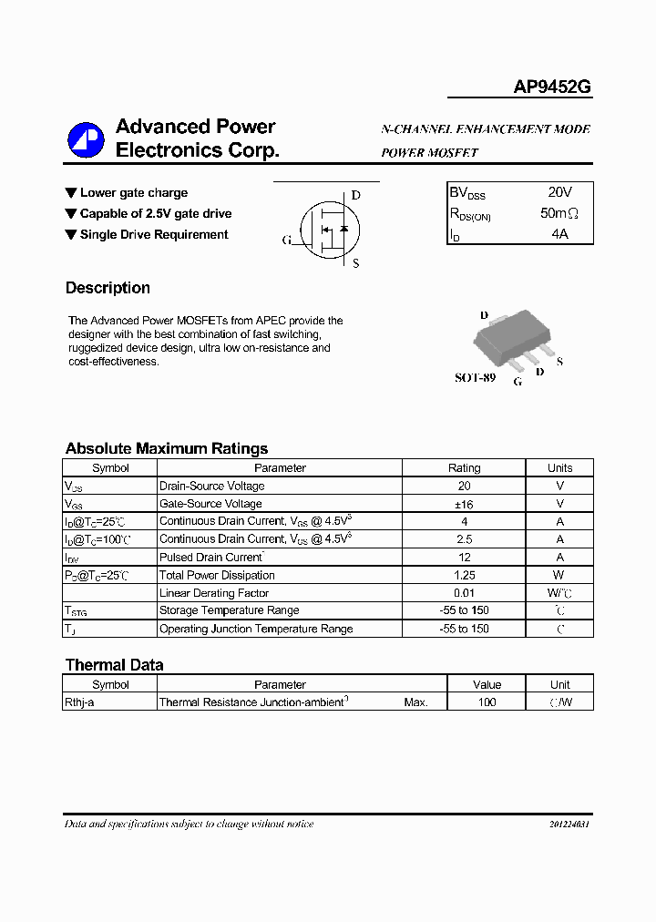 AP9452G_218236.PDF Datasheet