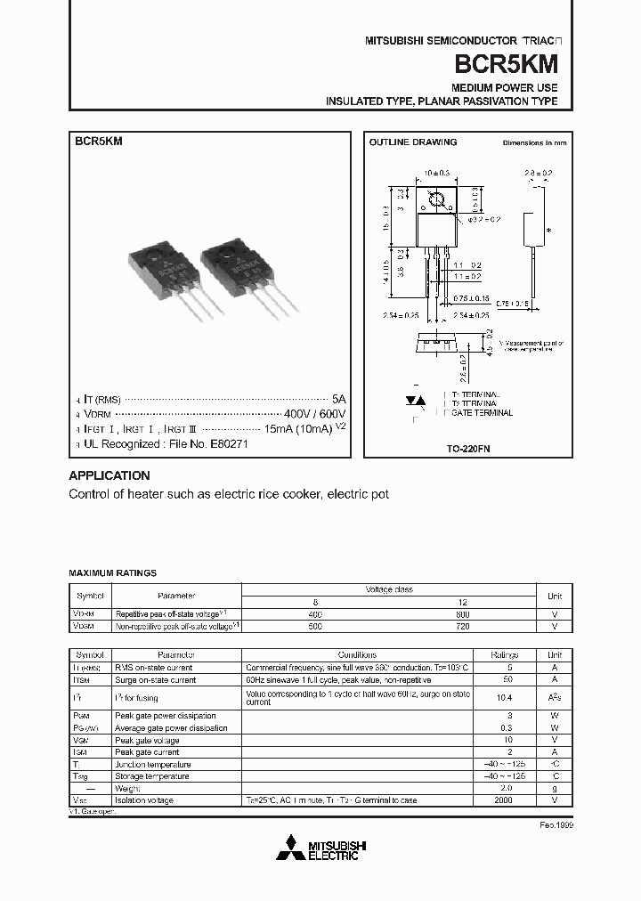 BCR5KM_263067.PDF Datasheet