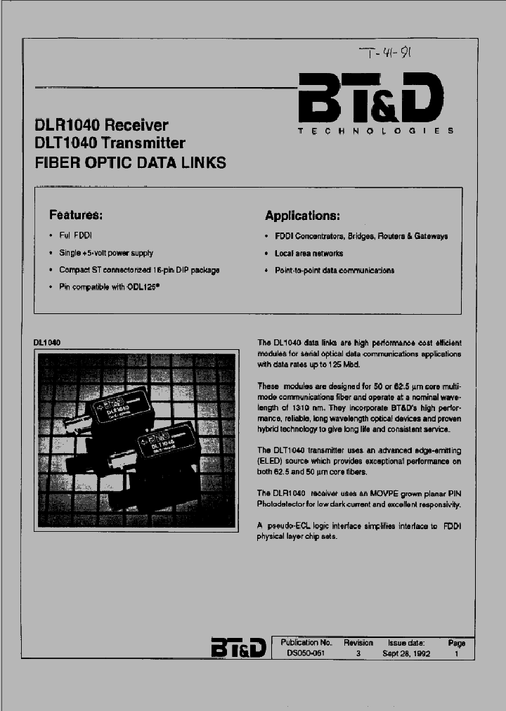 DLT1040_215399.PDF Datasheet