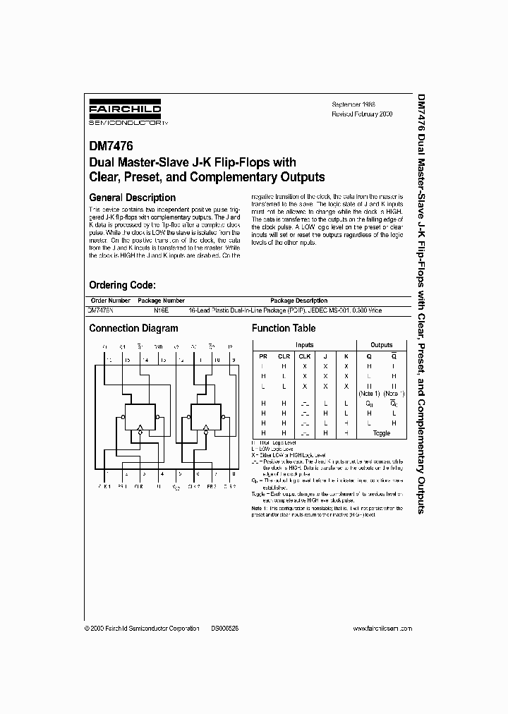 DM7476_231569.PDF Datasheet