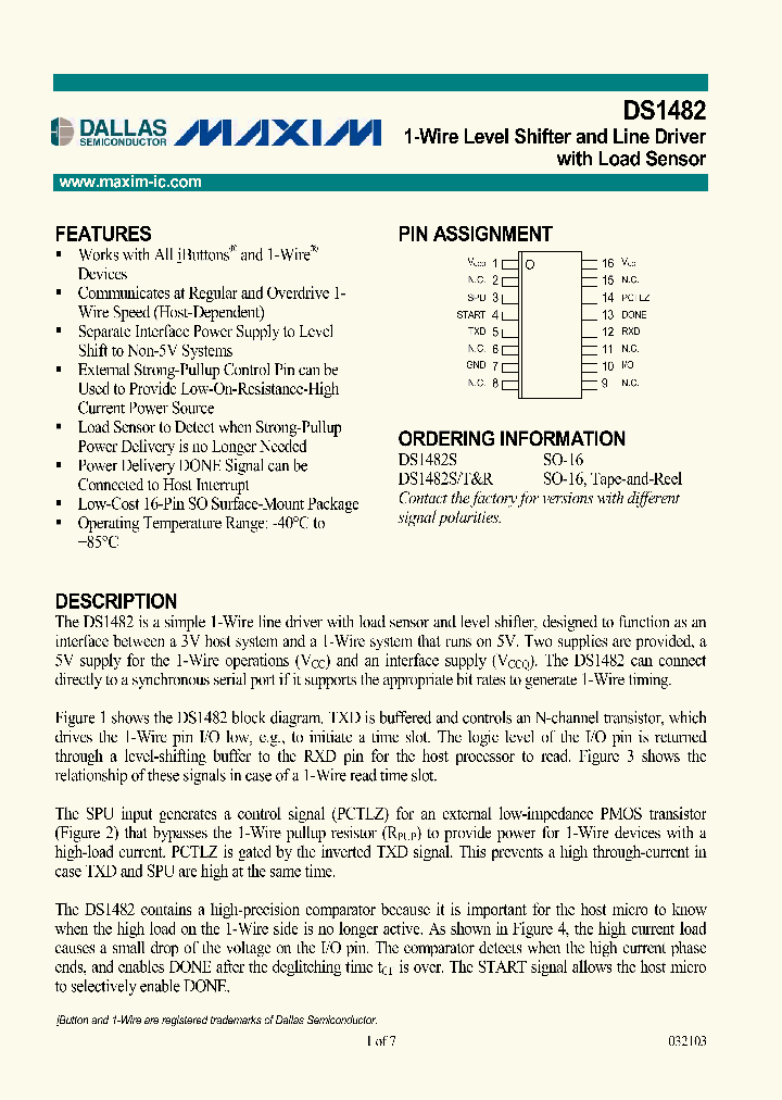 DS1482_234308.PDF Datasheet