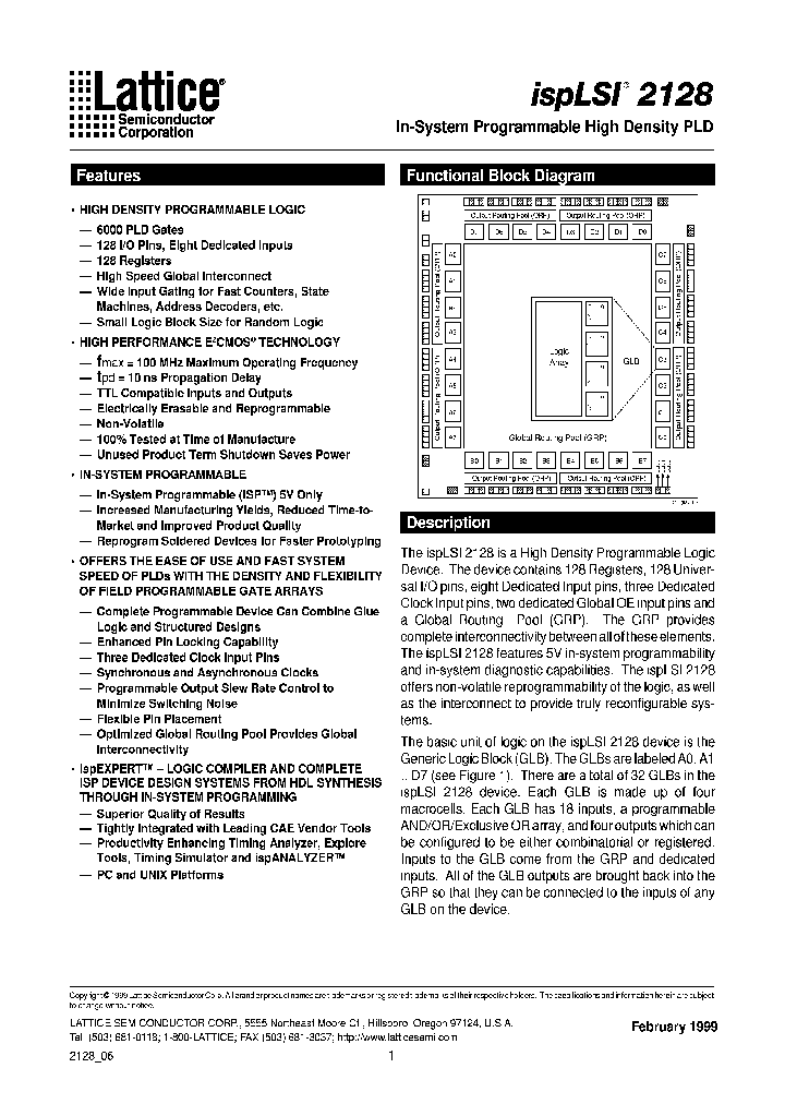 ISPLSI2128-80LTI_216482.PDF Datasheet