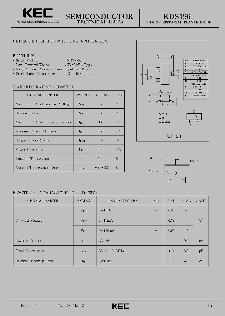 KDS196_250270.PDF Datasheet