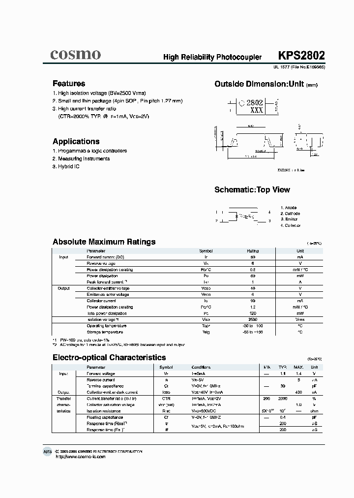 KPS2802_264934.PDF Datasheet