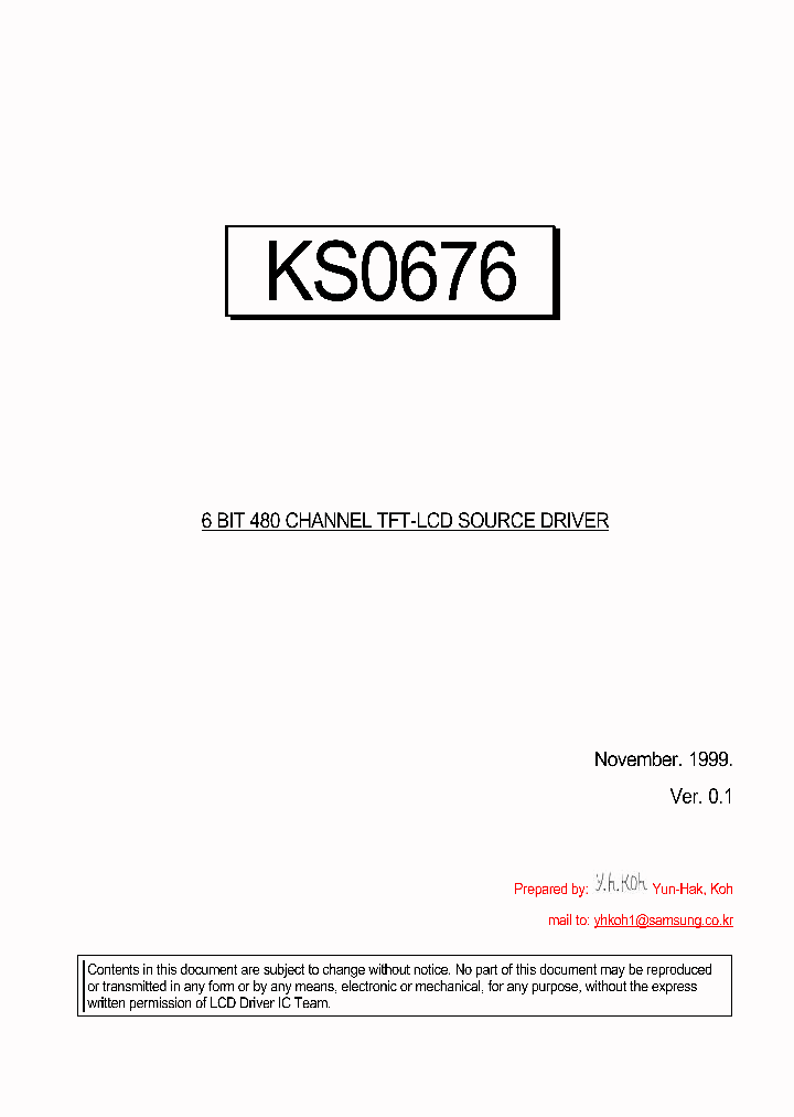 KS0676_204462.PDF Datasheet