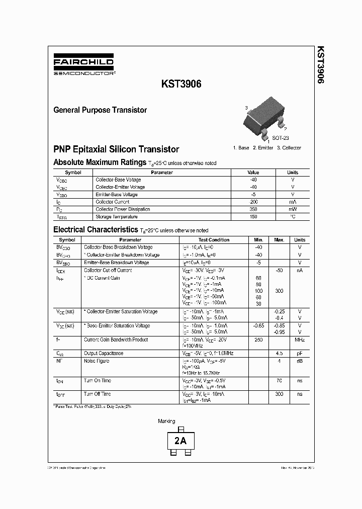 KST3906_238308.PDF Datasheet