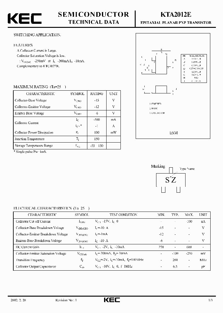 KTA2012E_230004.PDF Datasheet