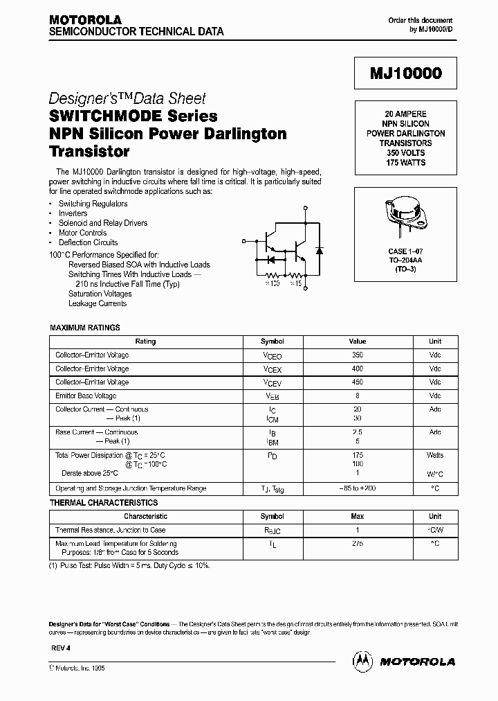 MJ10000_259172.PDF Datasheet