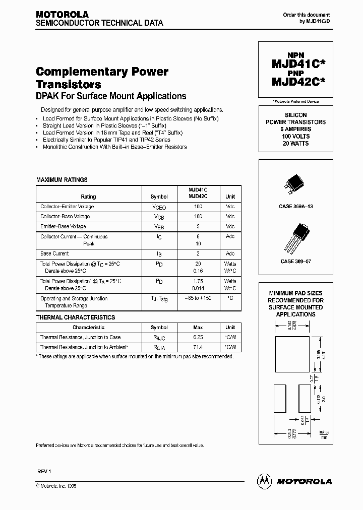 MJD41C-1_241846.PDF Datasheet