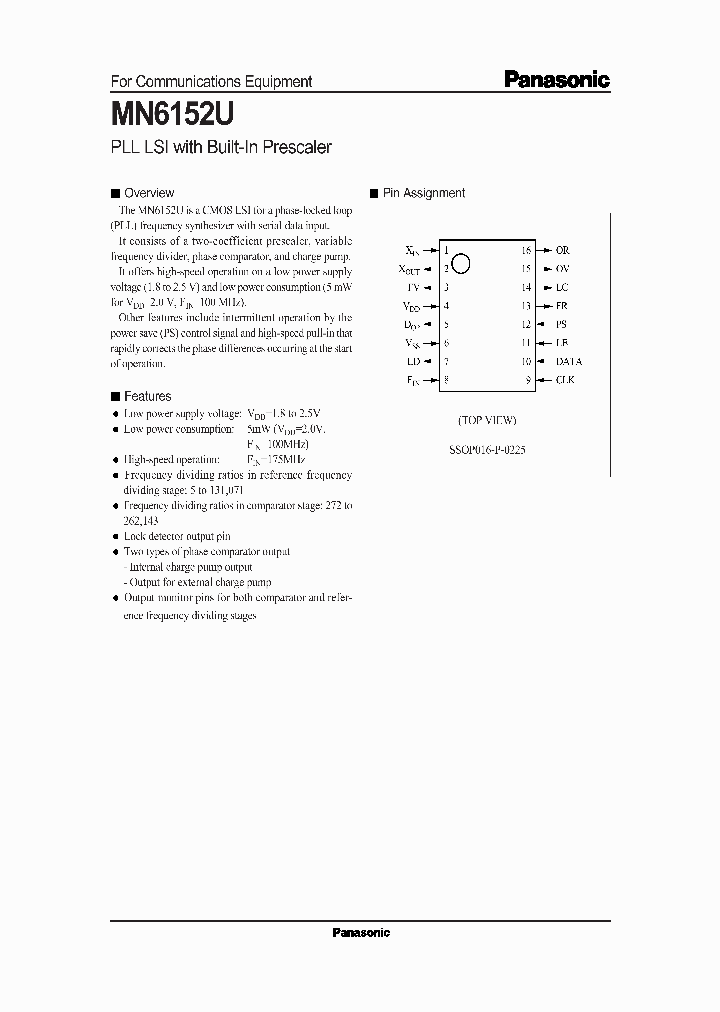 MN6152_224871.PDF Datasheet