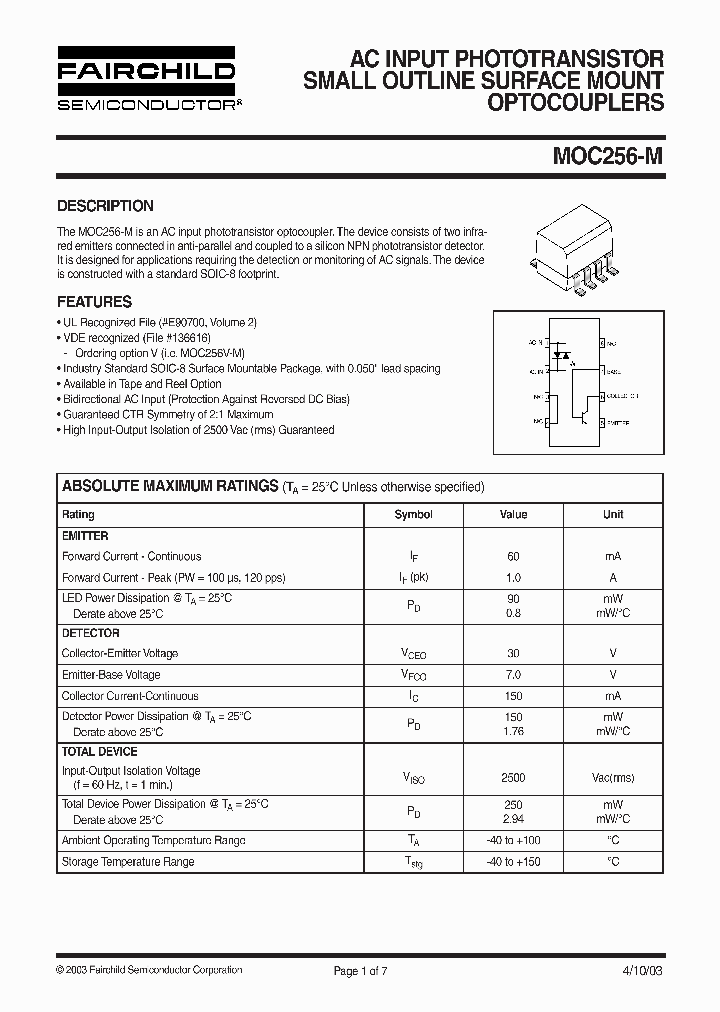 MOC256-M_238015.PDF Datasheet