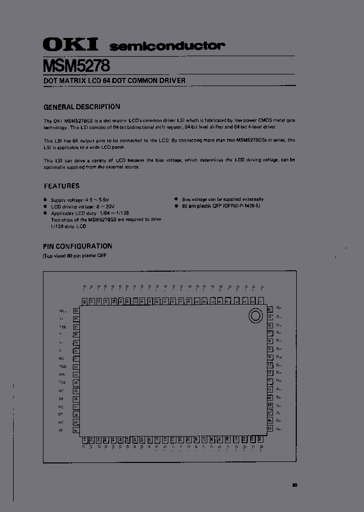 MSM5278_216626.PDF Datasheet