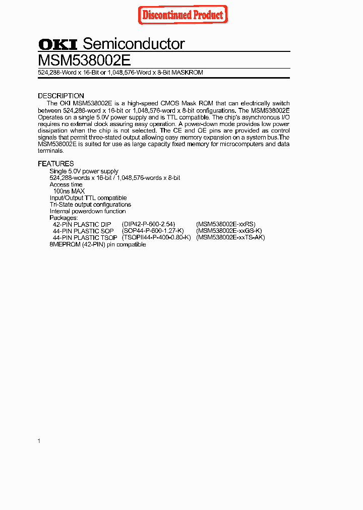 MSM538002E-XXGS-K_218391.PDF Datasheet