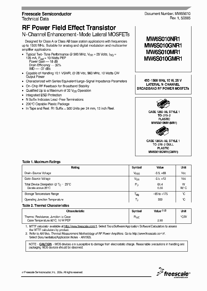 MW6S010GMR1_243919.PDF Datasheet