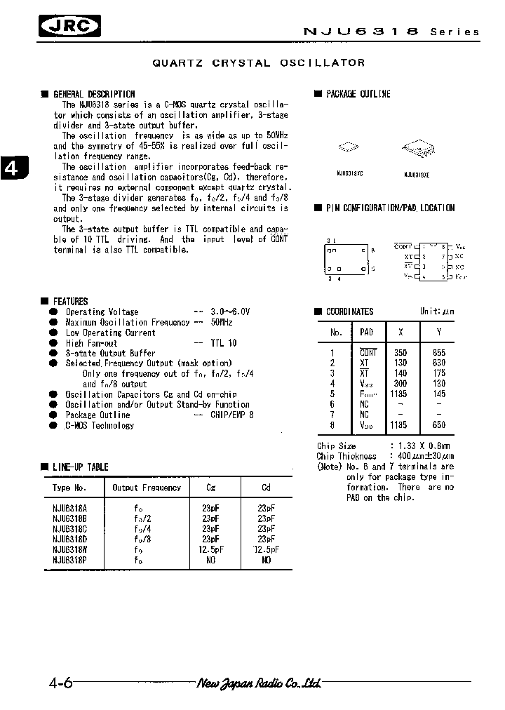 NJU6318_225487.PDF Datasheet