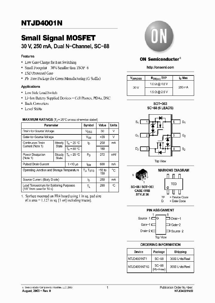 NTJD4001NT1_254401.PDF Datasheet