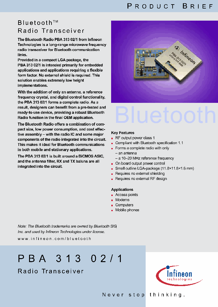 PBA31301_223852.PDF Datasheet