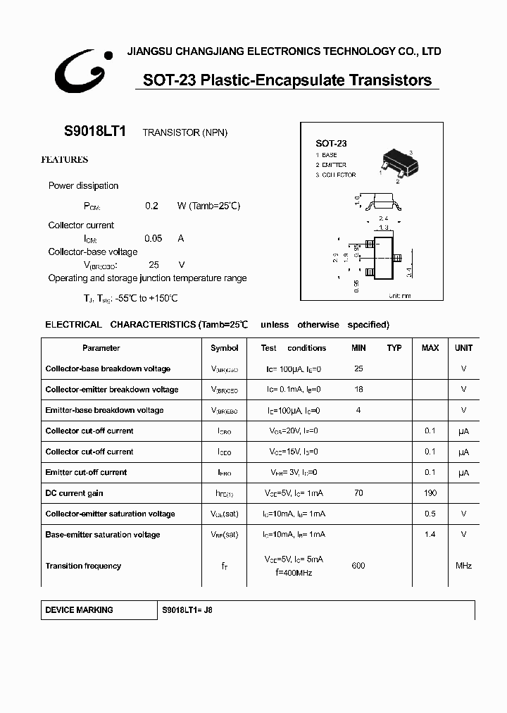 S9018LT1_266984.PDF Datasheet