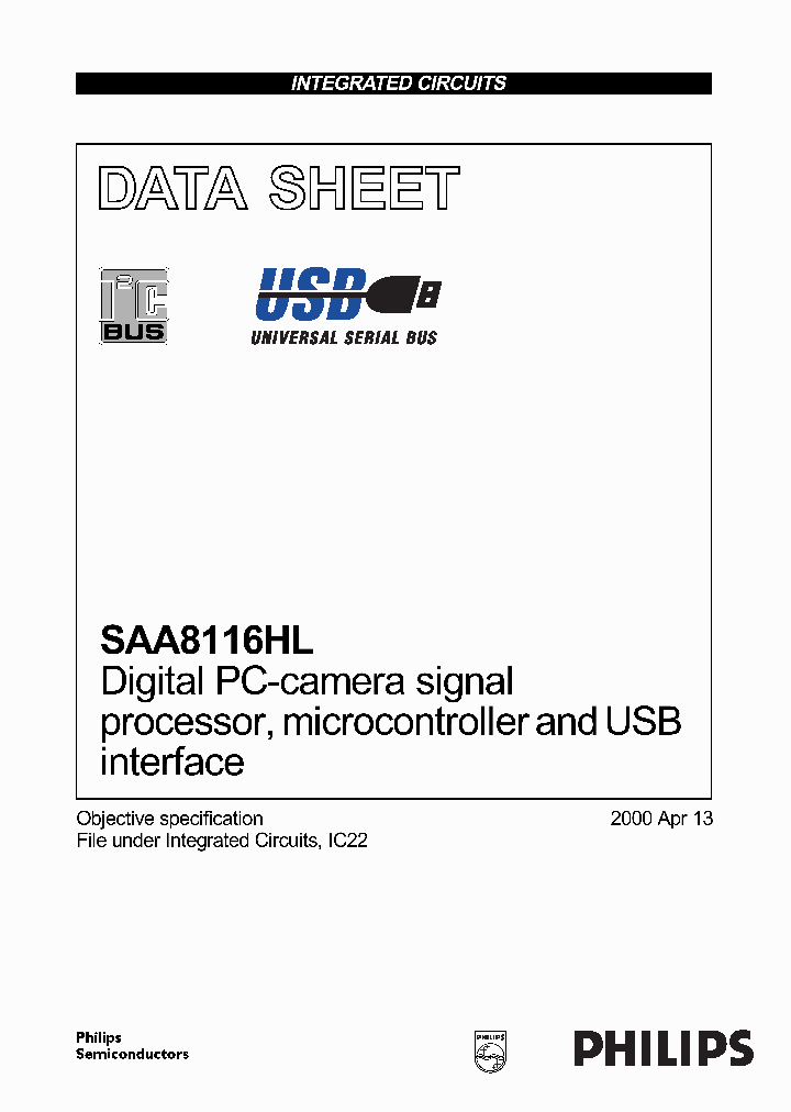SAA8116HL_240599.PDF Datasheet