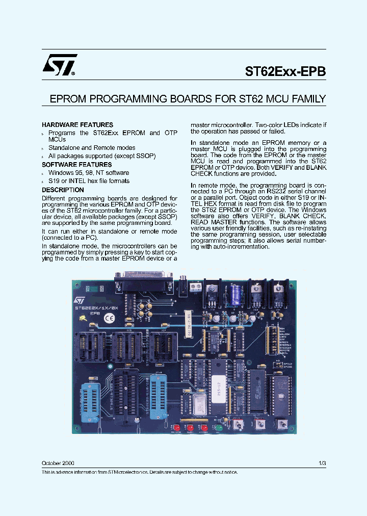 ST62T00_259909.PDF Datasheet