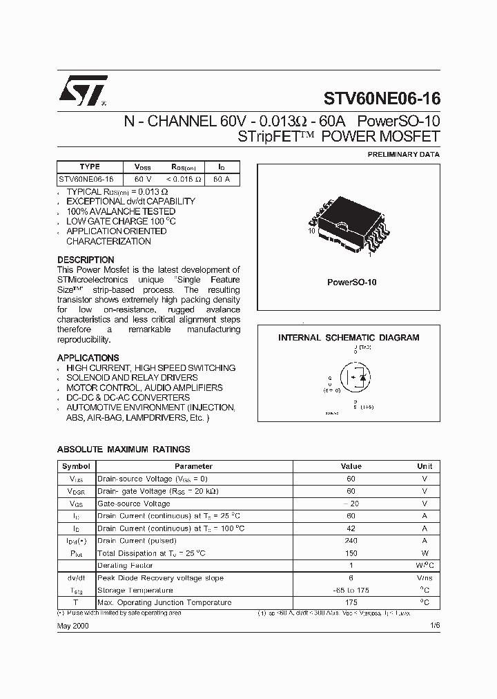 STV60NE06-16_239383.PDF Datasheet