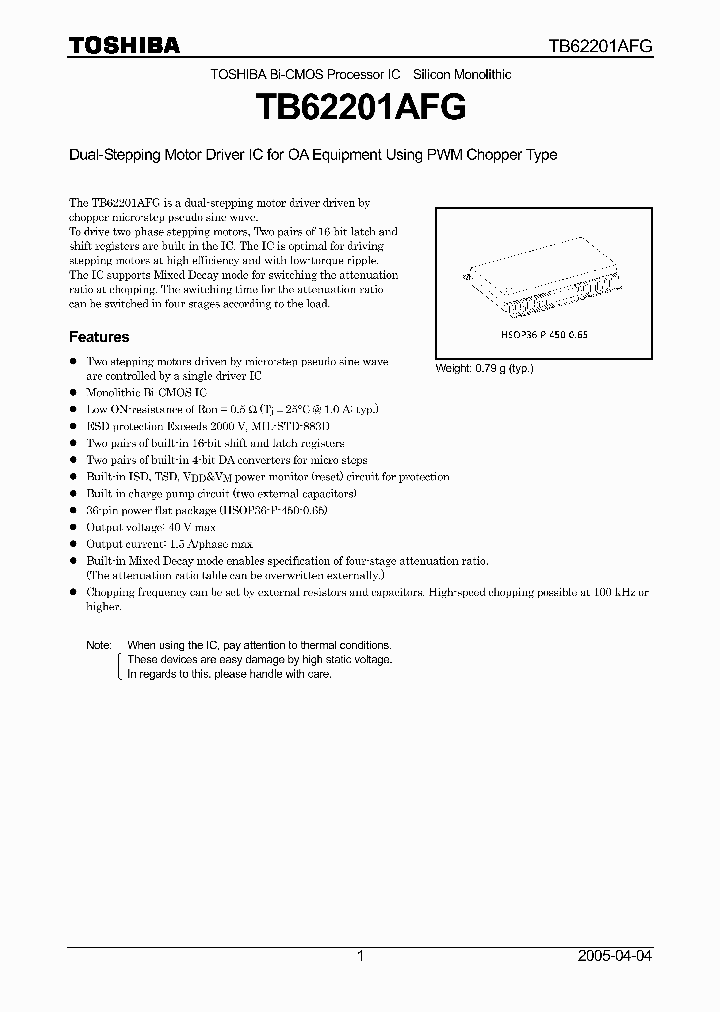 TB62201AFG_259460.PDF Datasheet